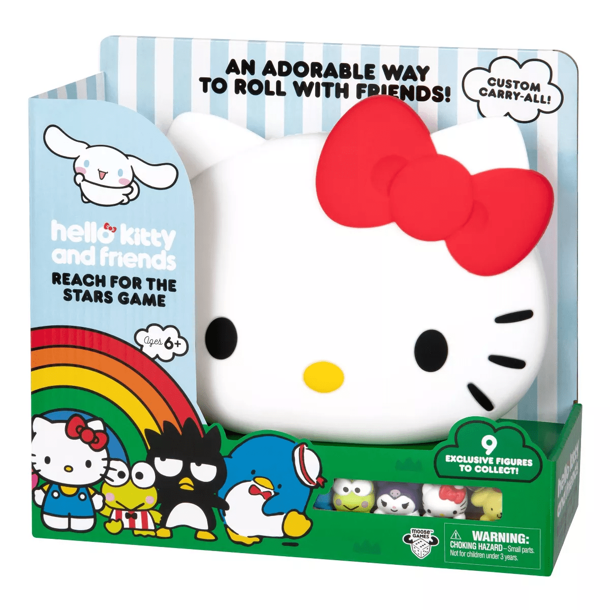 Moose Games Hello Kitty & Friends Reach for the Stars Game: Memory Skills, Math, 2-6 Players, Includes Cards & Storage Pouch - Image 5