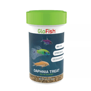 Glofish Daphnia Treat Good Source of Protein Dry Fish Food - 0.5Oz
