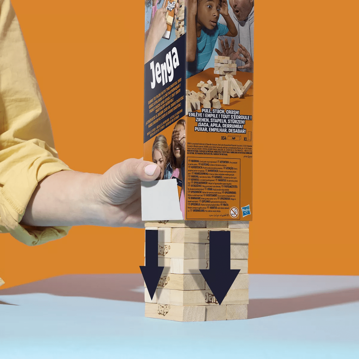 Hasbro Gaming Jenga Board Game with More Ways to Play - Image 7