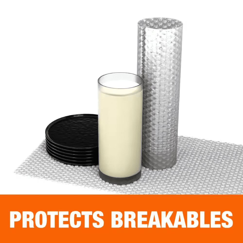 24 In. X 90 Ft. Clear Bubble Cushion (2-Pack) - Image 2