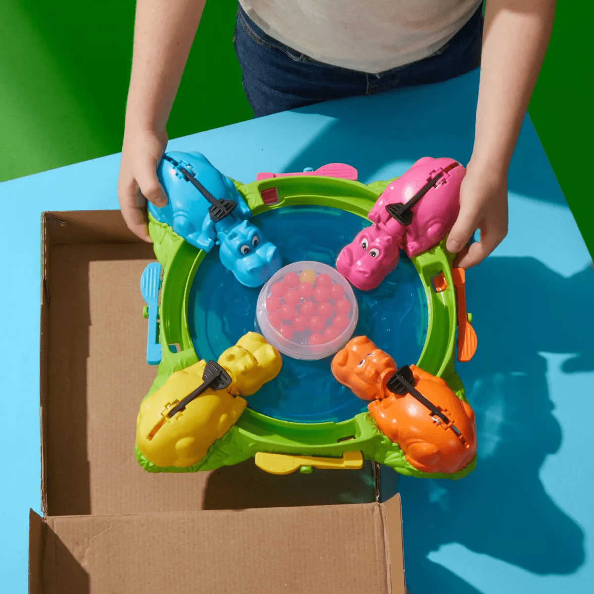 Hungry Hungry Hippos Refresh Board Game - Image 5