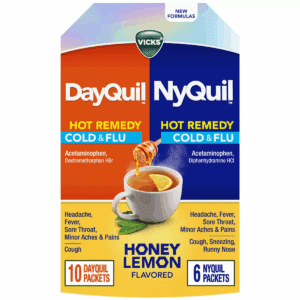 Vicks Hot Remedy Combo Powder - Acetaminophen - 16Ct