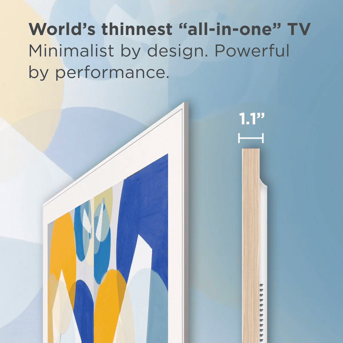 TCL 55" Class NXTVISION 4K QLED Smart Frame with Google TV and Flush Wall Mount - White 55A300W - Image 5