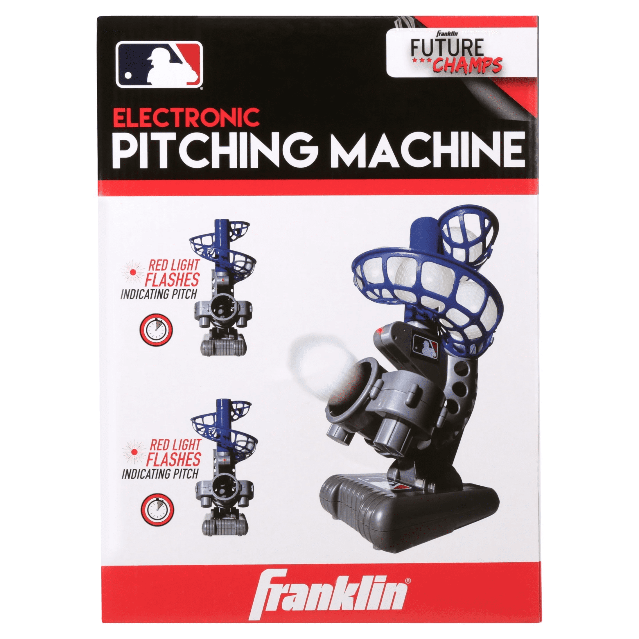 MLB Electronic Baseball Pitching Machine – Adjustable – Every 7 Seconds – 6 Balls - Image 9