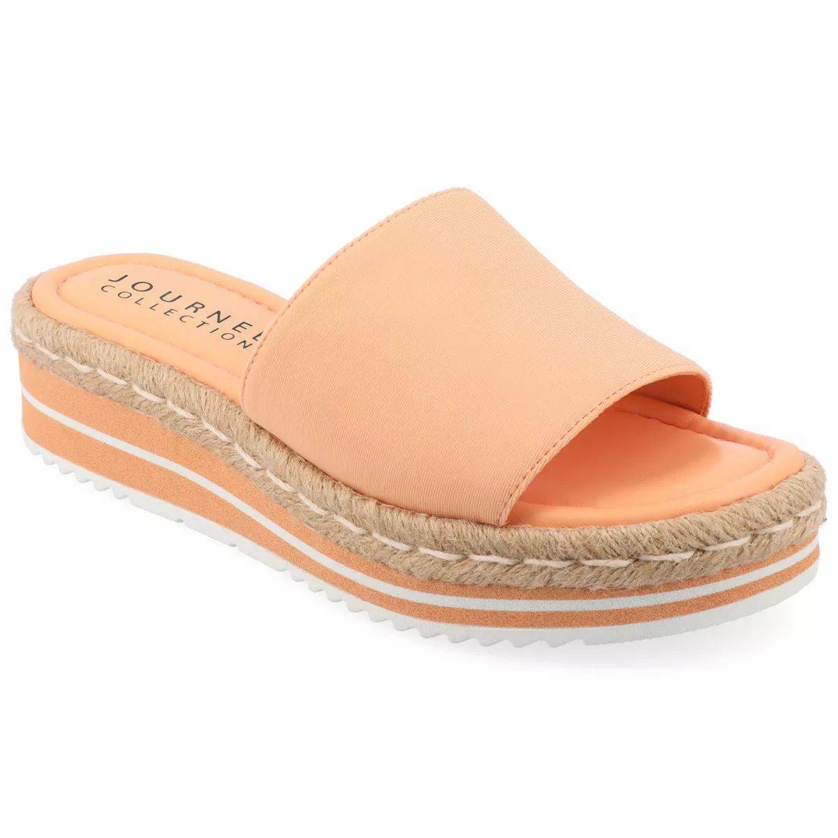 Journee Women'S Comfort System Rosey Medium and Wide Width Espadrille Sandals - Image 16