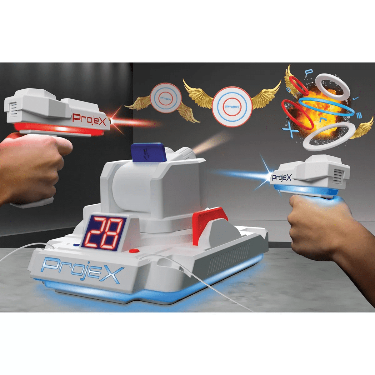 Projex Image Projecting Arcade Game: Interactive Laser Tag Toy Blasters for Social Skills Development - Image 15