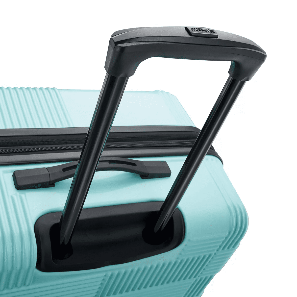 American Tourister NXT Hardside Large Checked Spinner Suitcase - Image 6