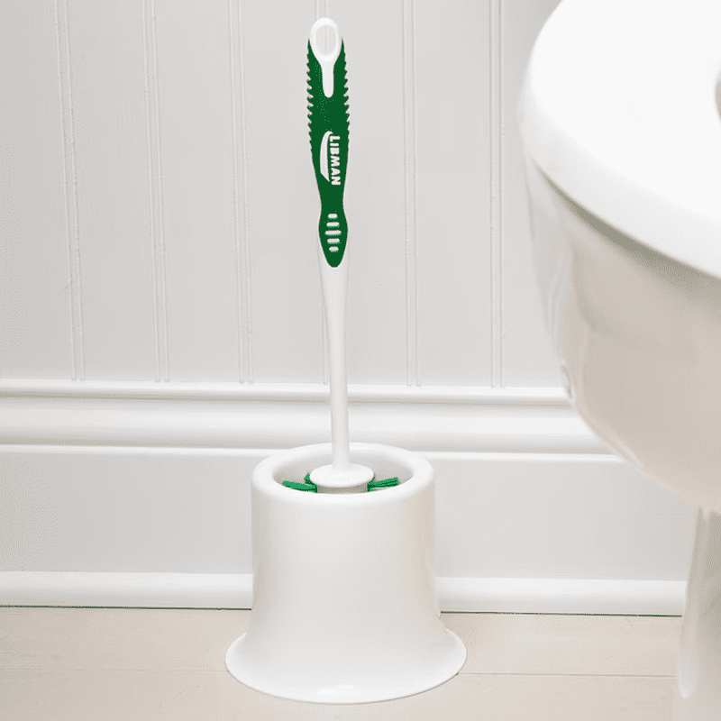 Poly Fiber Toilet Brush with Brush Holder - Image 5