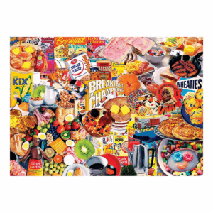 Masterpieces Inc Flashbacks Breakfast of Champions 1000 Piece Jigsaw Puzzle
