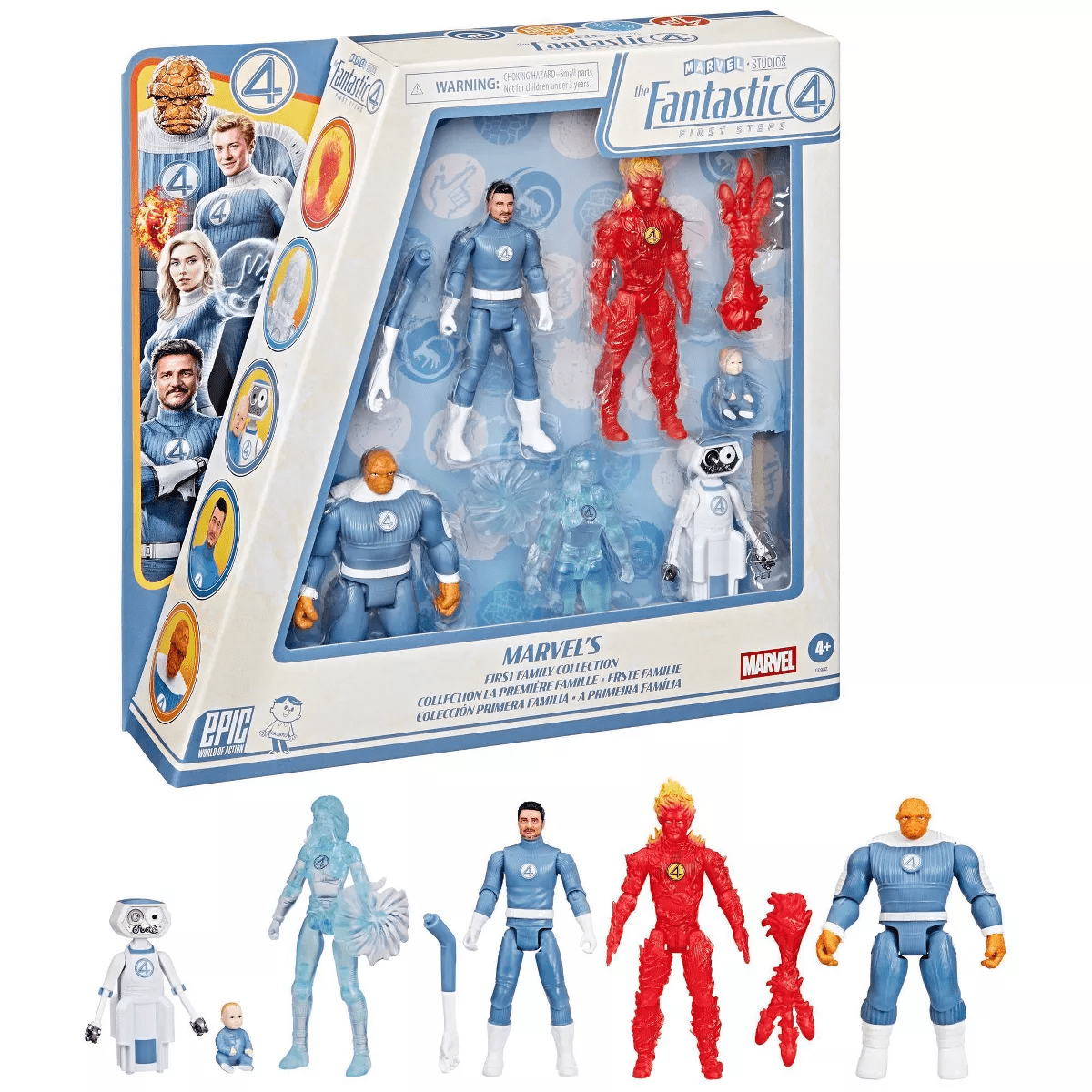 Marvel Studios the Fantastic Four Epic World of Action Marvel’S First Family Collection - Image 3