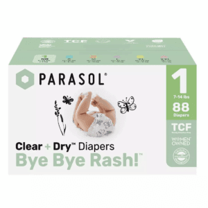 Parasol Chlorine-Free Diapers with Rashshield Protection