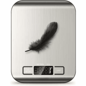 Digital Kitchen Food Scale Weight Grams and Ounces for Baking Cooking and Meal Prep