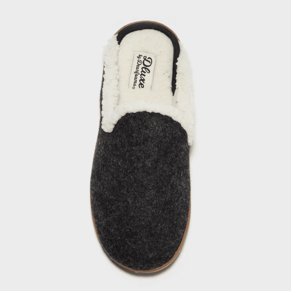 Dluxe by Dearfoams Women'S Maci Felted Scuff Slippers - Image 3