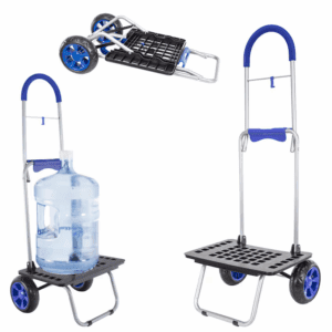 200-Lbs. Capacity 2 -Wheel Blue Steel Dolly