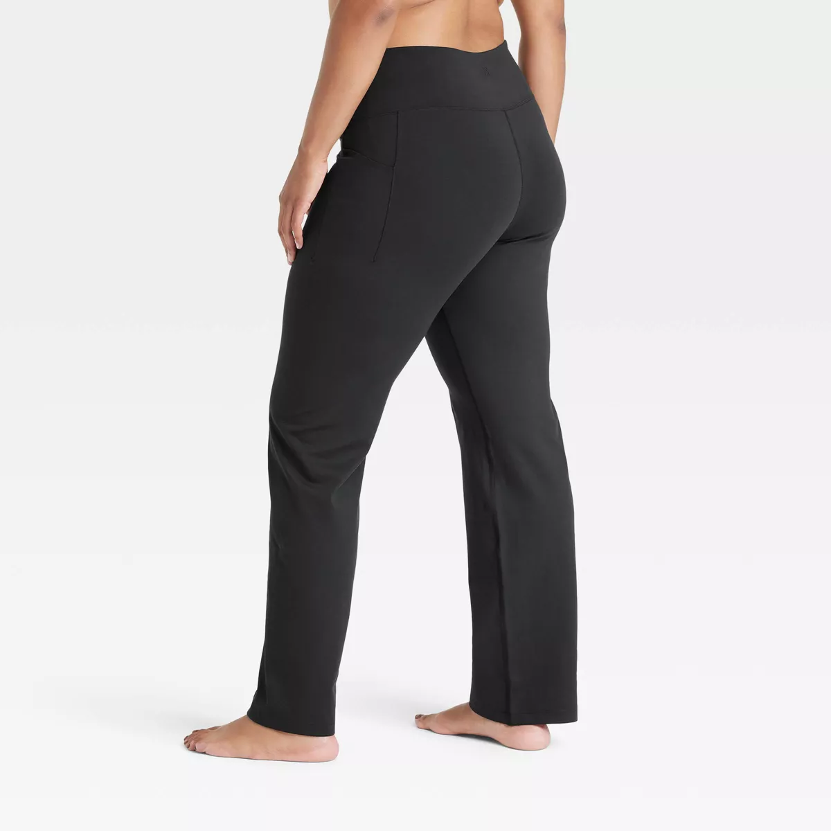 Women'S Dynamic Flex High-Rise Pocketed Straight Leg Pants - All in Motion - Image 4