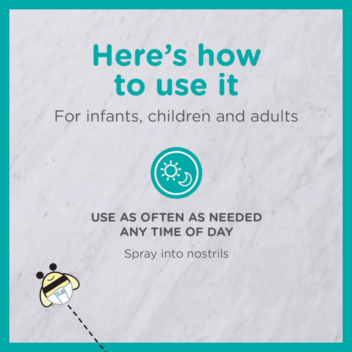 Zarbee'S Soothing Saline Nasal Mist with Aloe - 3 Oz - Image 6