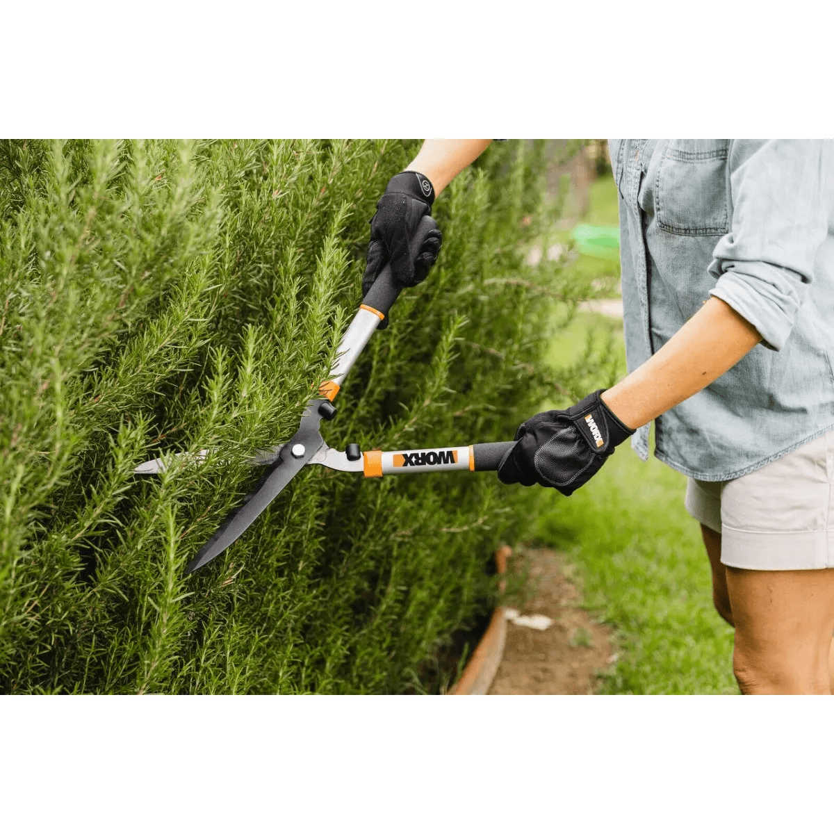 Worx WG062 9" Steel Blade Hedge Shears - Image 8