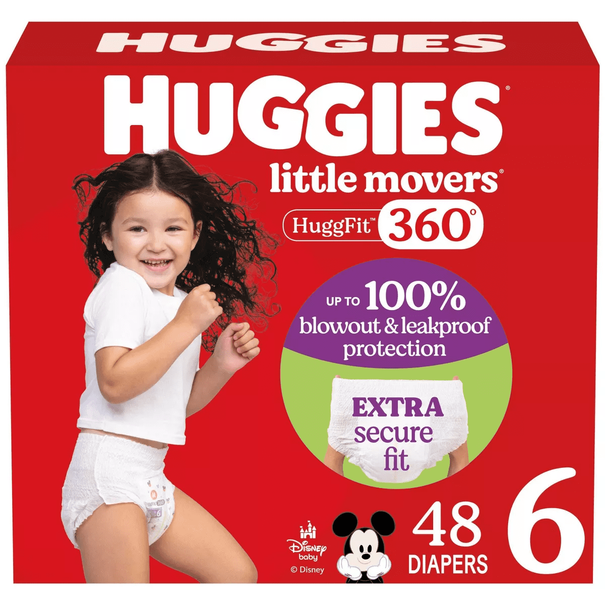 Huggies Little Movers Huggfit 360 Diapers - Image 16