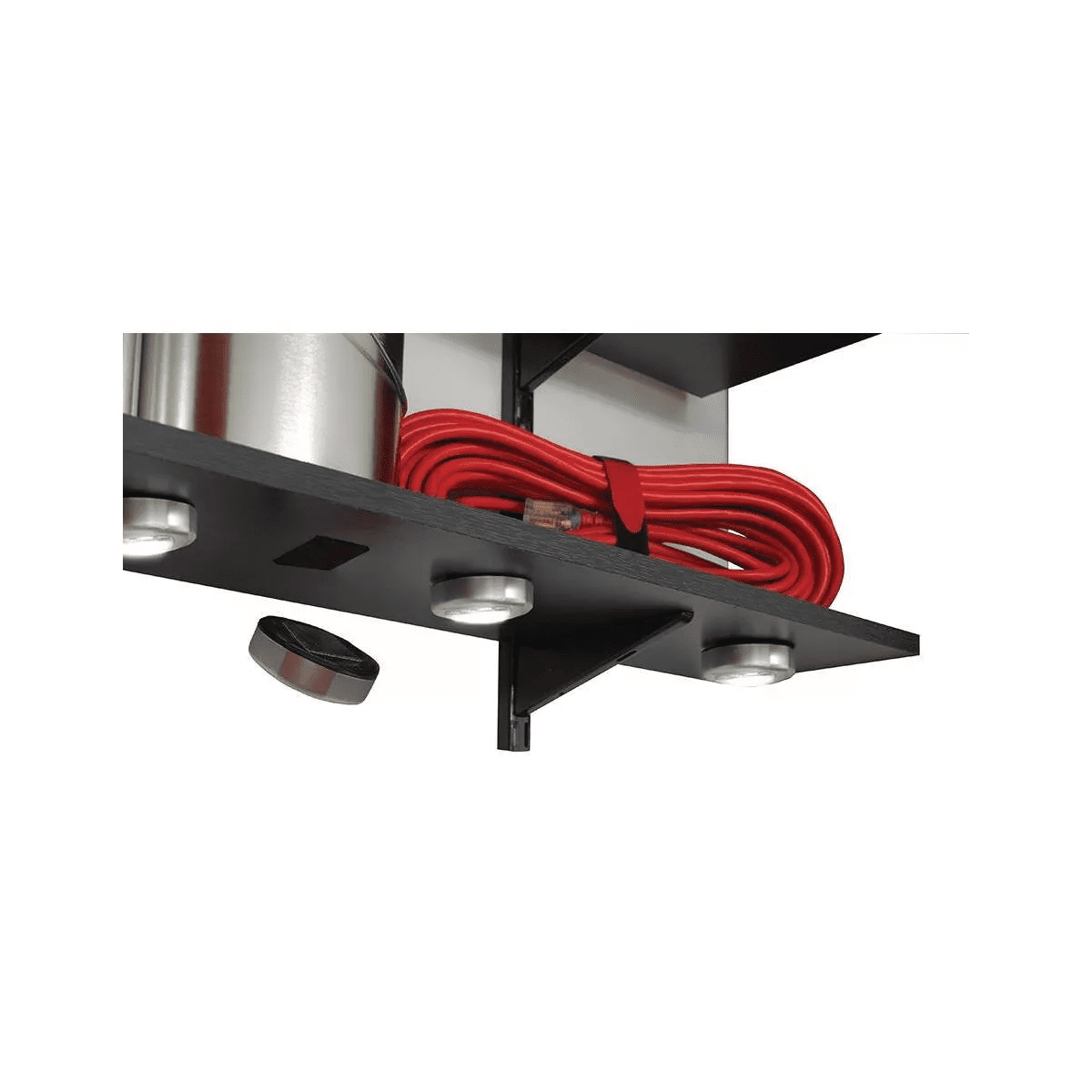 VELCRO 4'X2'' Industrial Strength Tape Indoor and Outdoor Use Superior Holding Power on Smooth Surface Roll Black - Image 8