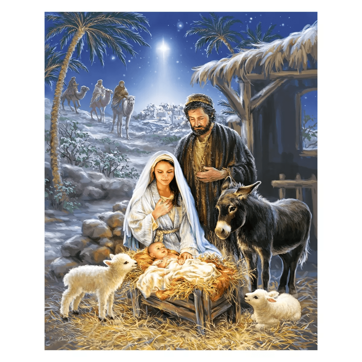 Springbok Savior Is Born Puzzle 1000Pc: Jigsaw, Paperboard, Memory Skills, Fantasy Theme