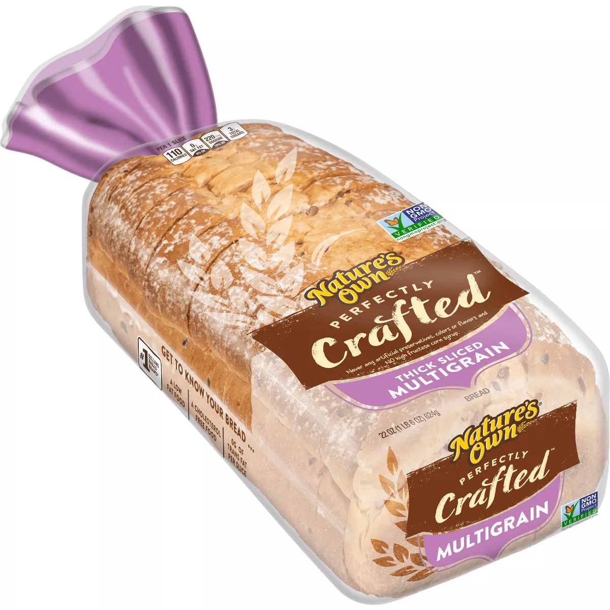 Nature'S Own Perfectly Crafted Multigrain Sandwich Bread - 22Oz - Image 5