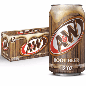 A&W Root Beer Soda - 12Pk/12 Fl Oz Cans