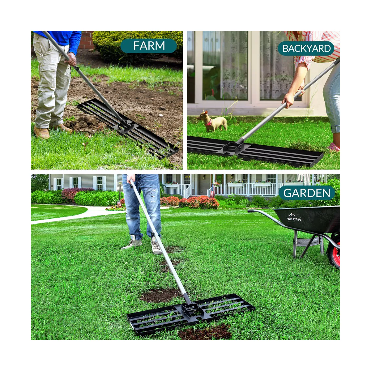 Walensee Lawn Leveling Rake - Image 4