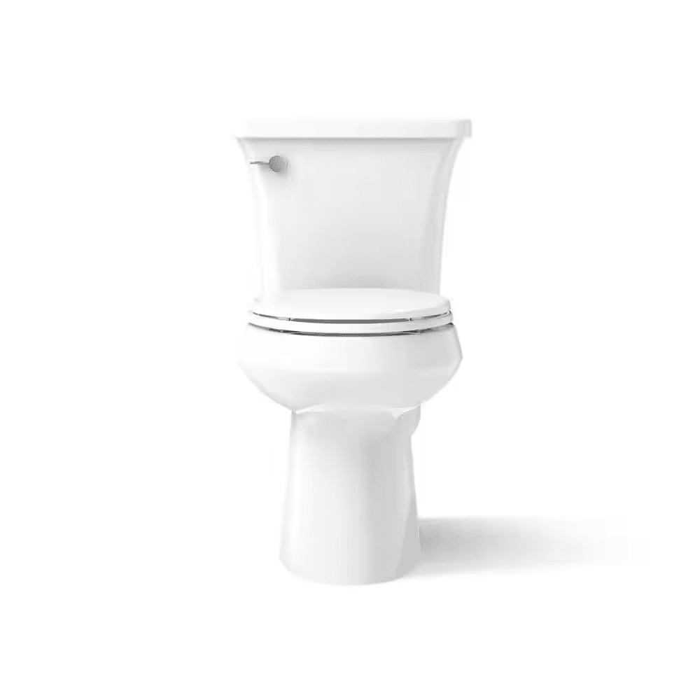 Highline Arc 12 In. Rough in 2-Piece 1.28 GFP Single Flush Elongated Chair Height Toilet in White with Soft Close Seat - Image 11