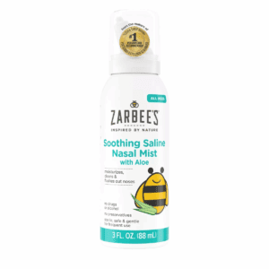 Zarbee'S Soothing Saline Nasal Mist with Aloe - 3 Oz