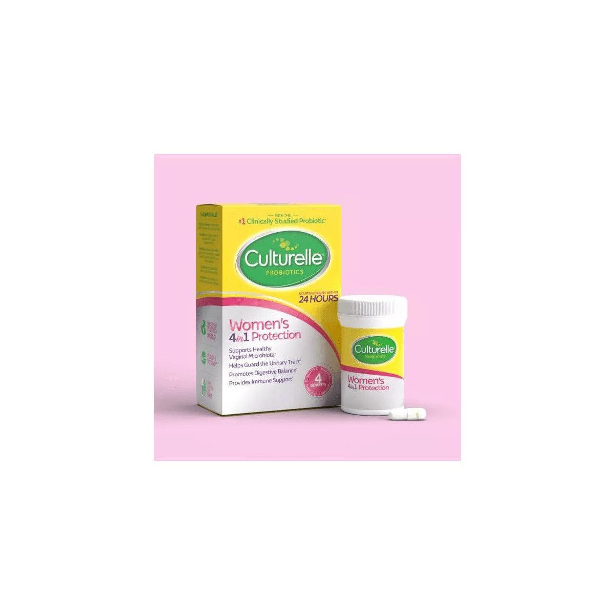 Culturelle Women'S 4-In-1 Protection for Vaginal, Digestive and Immune Health - Image 3