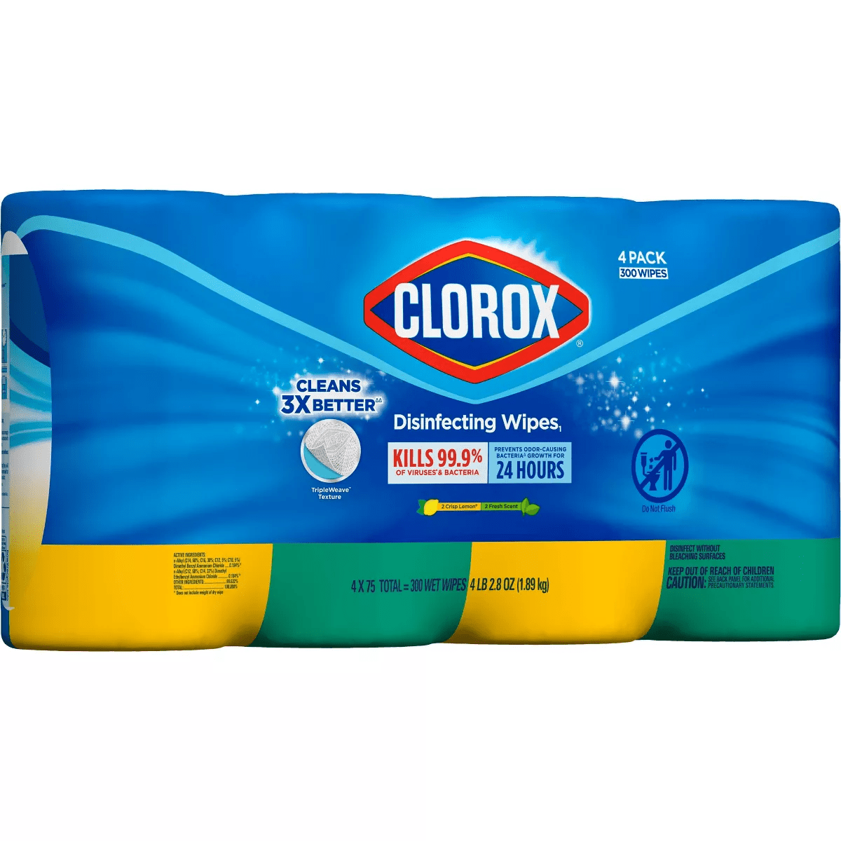 Clorox Disinfecting Wipes Value Pack - 75Ct/4Pk - Image 10