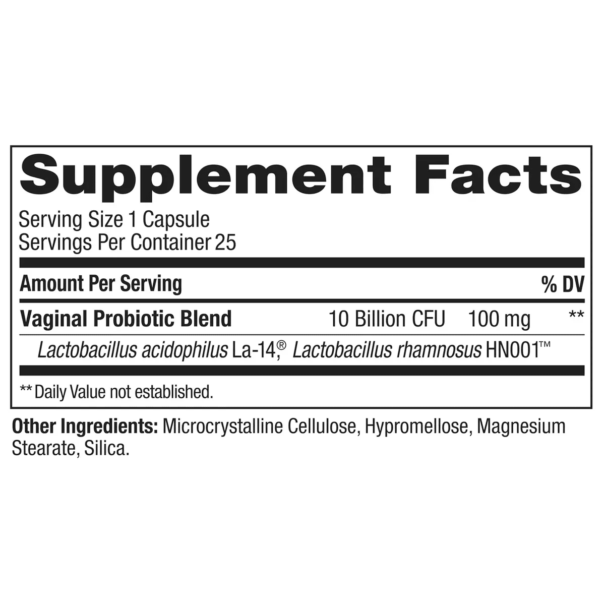 OLLY Happy Hoo-Ha Probiotic Capsules for Women Supports, Vaginal Health and Ph Balance - 25Ct - Image 6