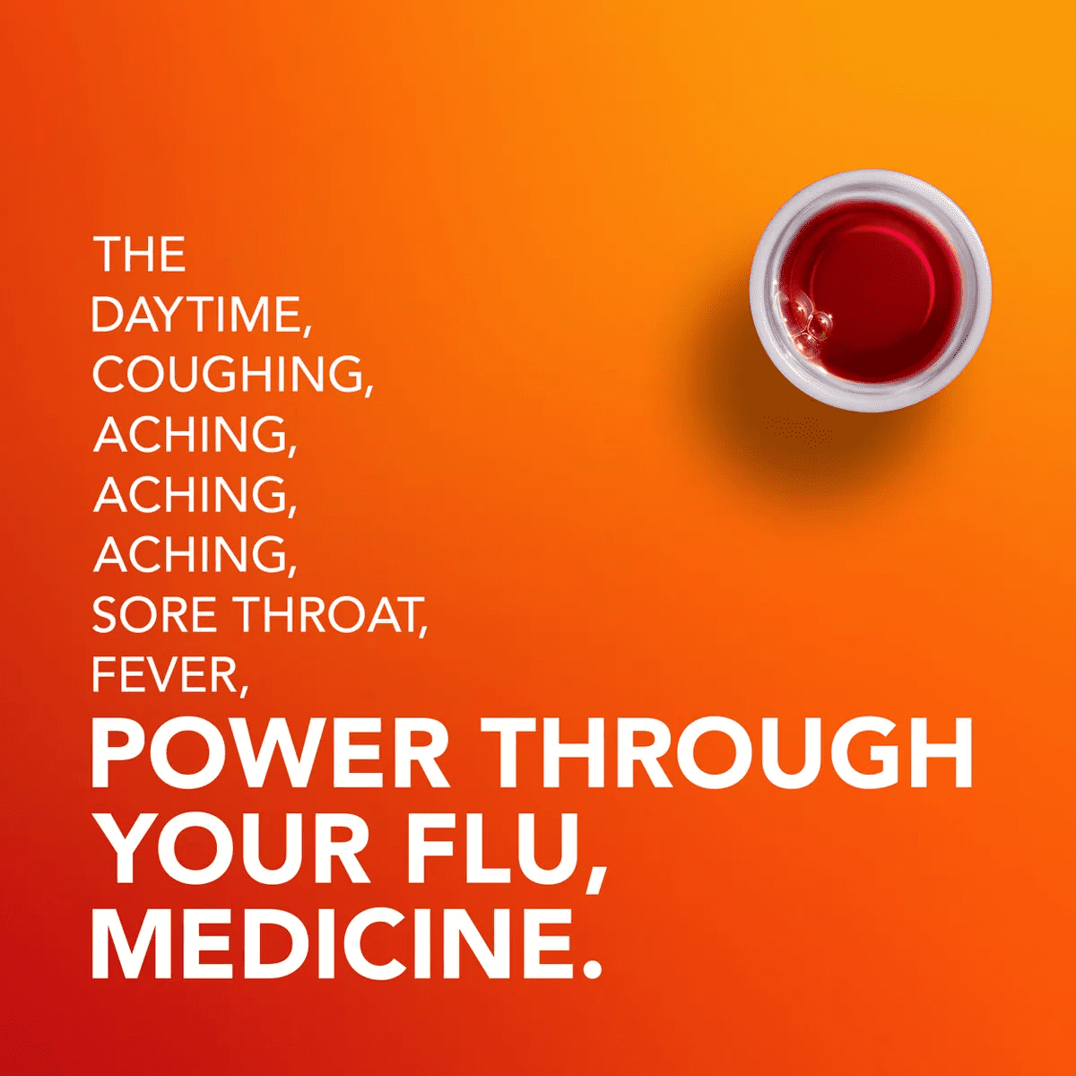 Vicks Intense Flu Warming Combo Syrup - Acetaminophen - Black Cherry - 24 Fl Oz - Image 3