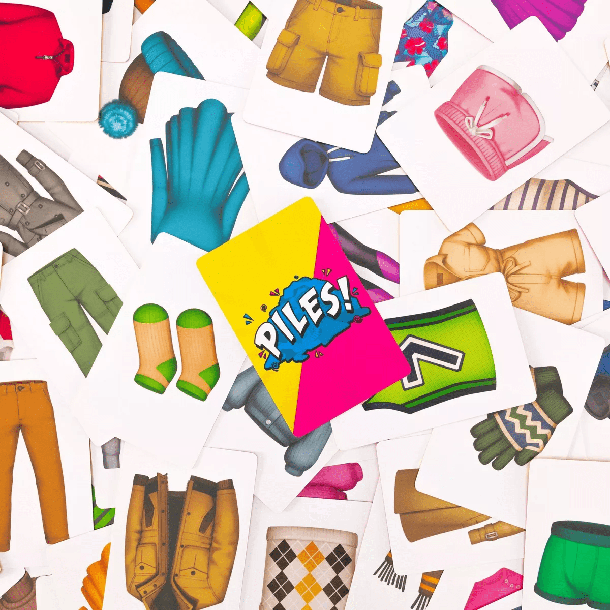 Lost Boy Entertainment Piles! Card Game: Memory Skills, 2-8 Players, Action, 5-15 Min - Image 5