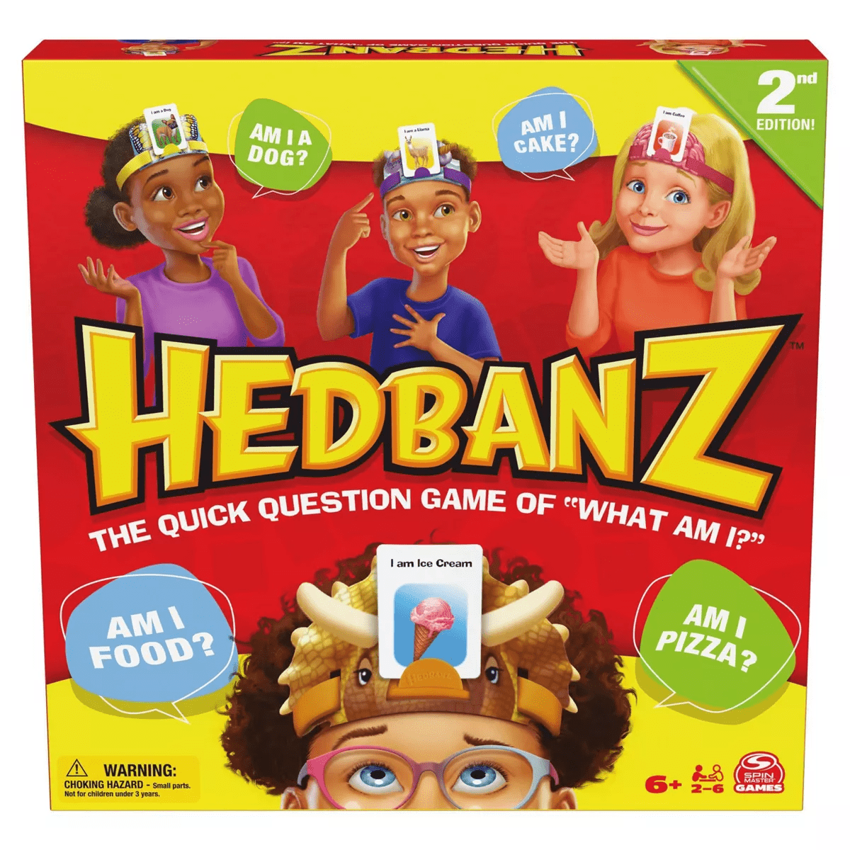 Hedbanz 2Nd Edition Picture Guessing Board Game - Image 2