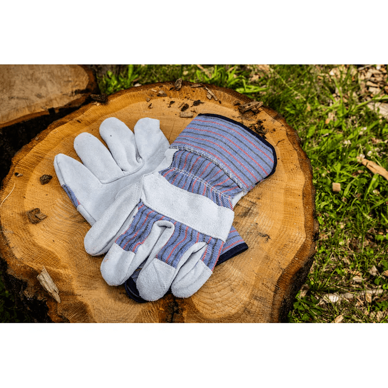 Large Leather Construction Gloves 1 -Pairs - Image 4