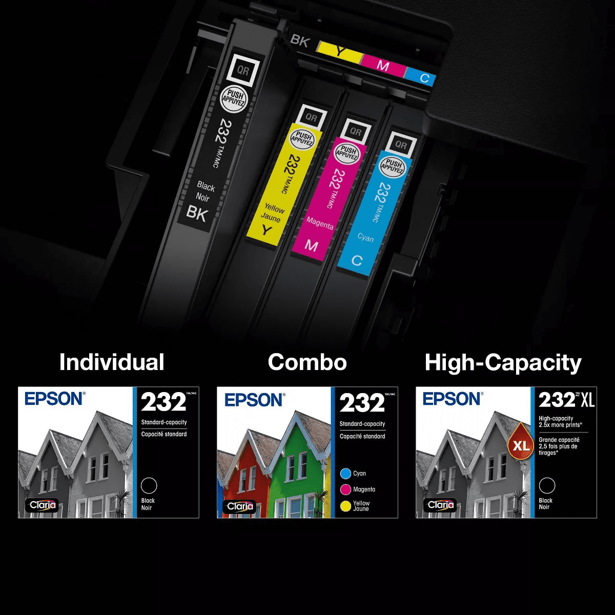 Epson 232 Single Ink Cartridge - Black (T232120-CP): Standard Yield for Epson Printers - Image 5