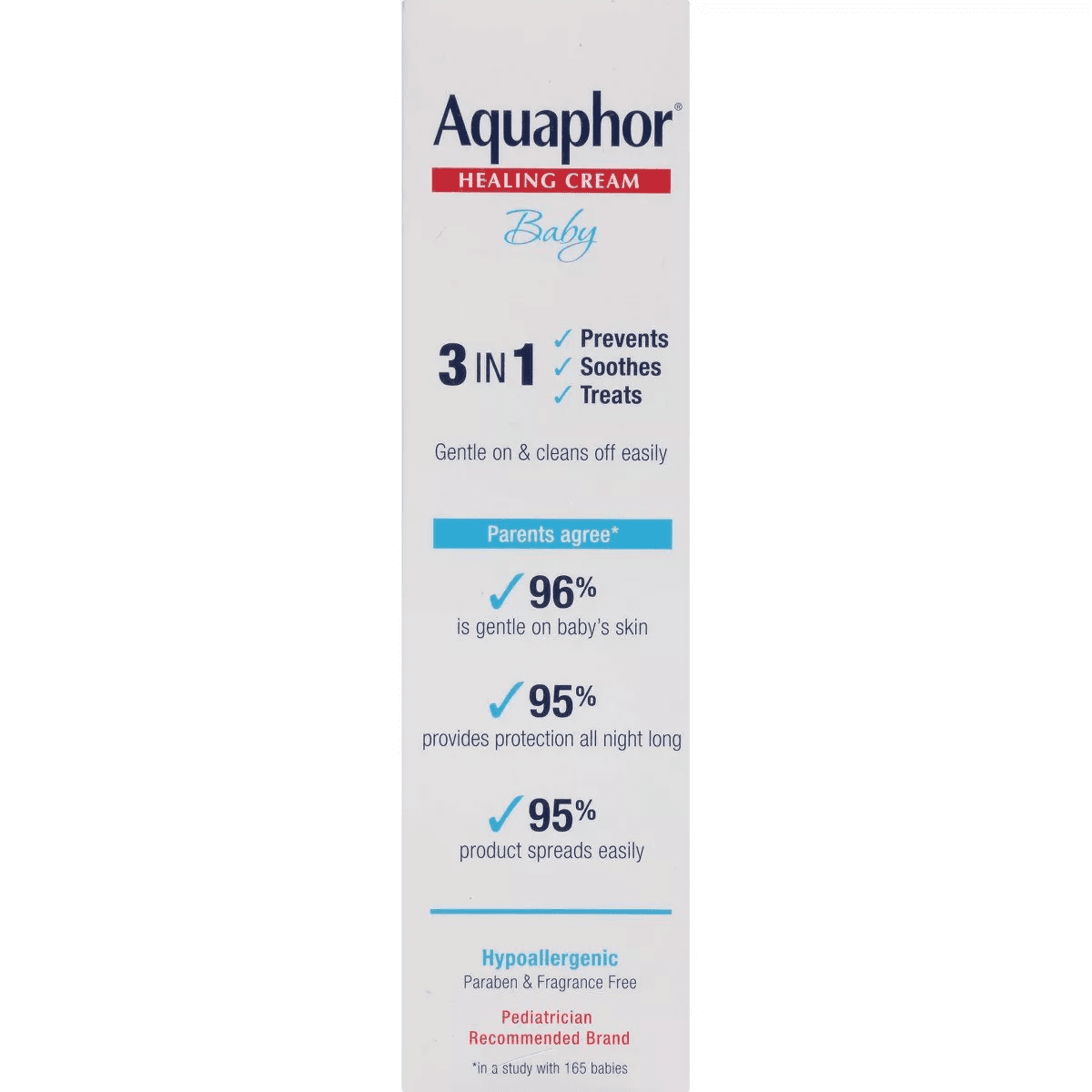 Aquaphor Baby 3-In-1 Diaper Rash Relief Cream - 3.5Oz - Image 6