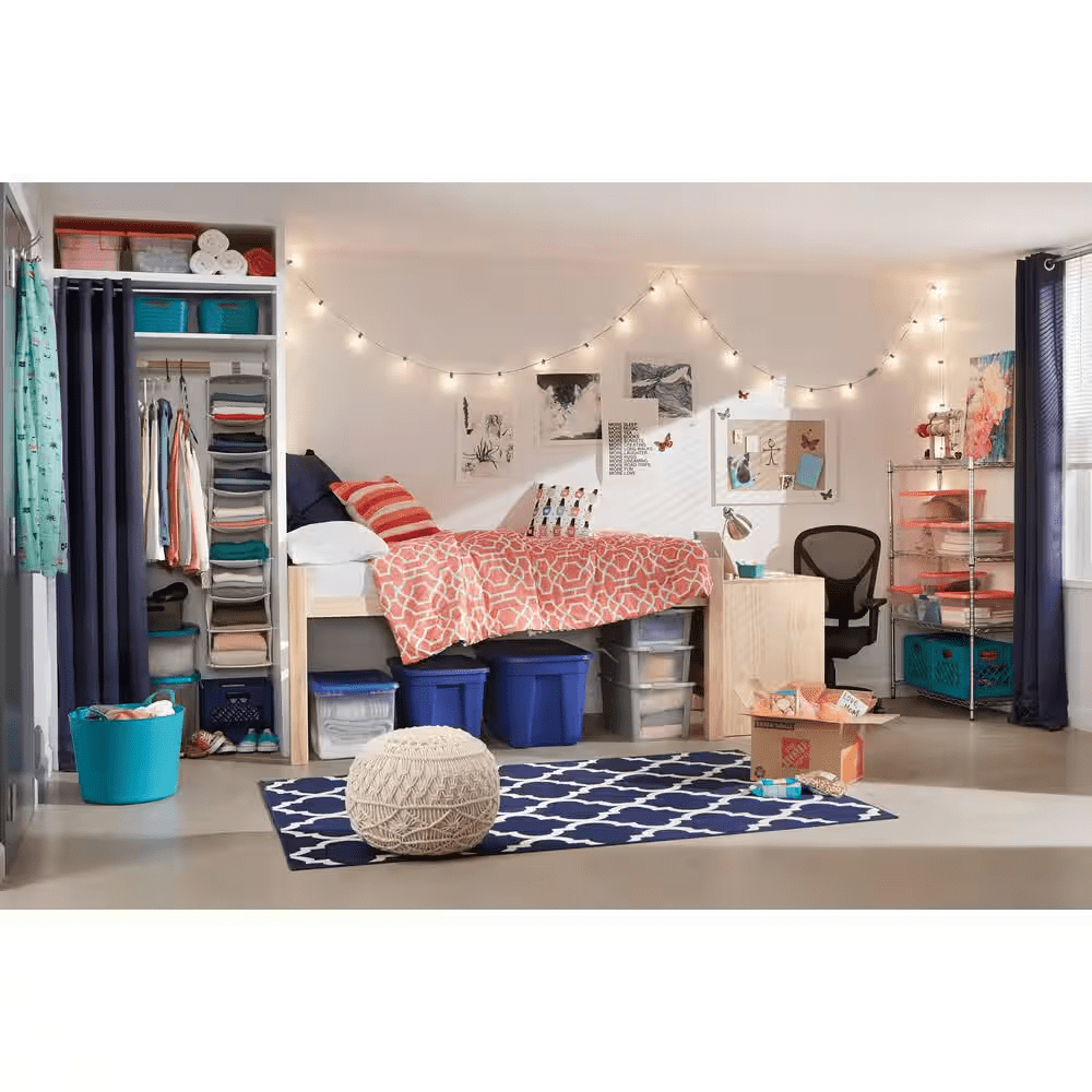 6-Tier Commercial Grade Heavy Duty Steel Wire Shelving Unit in Chrome (48 In. W X 72 In. H X 18 In. D) - Image 11