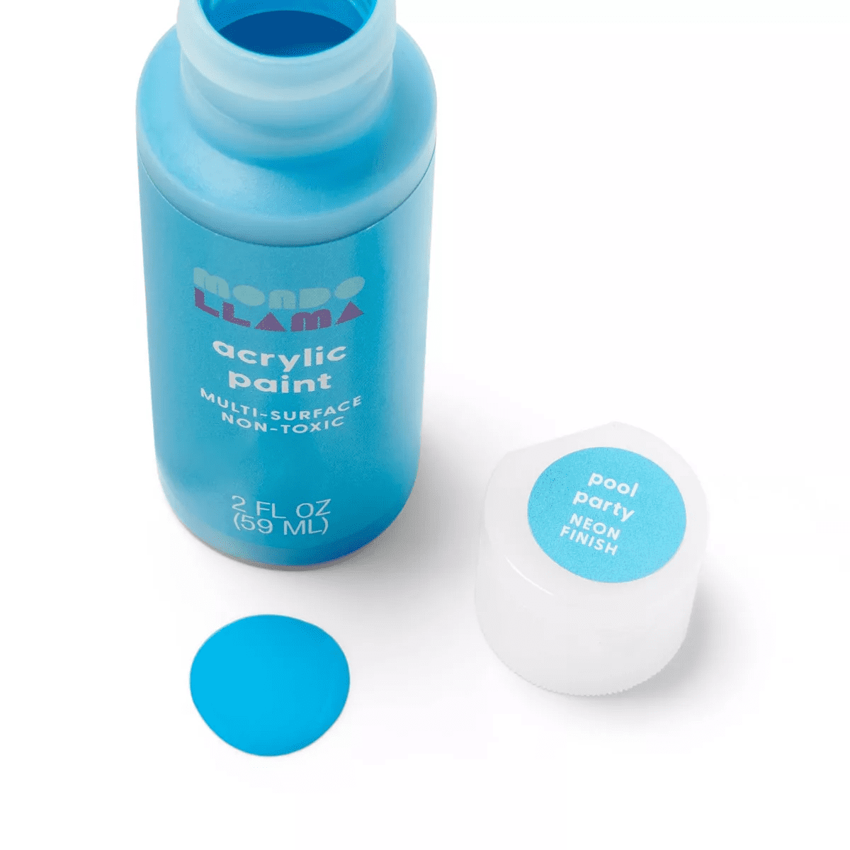 2Oz Neon Acrylic Paint - Mondo Llama - Image 2