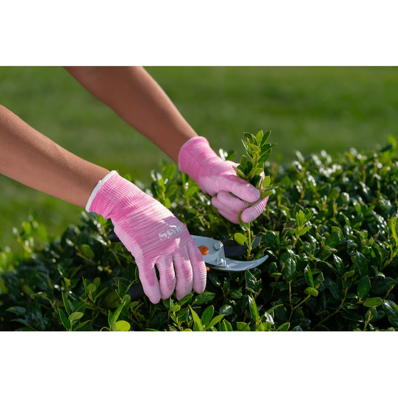 Medium Polyurethane Dipped Polyester Gardening Gloves 3 -Pairs - Image 7