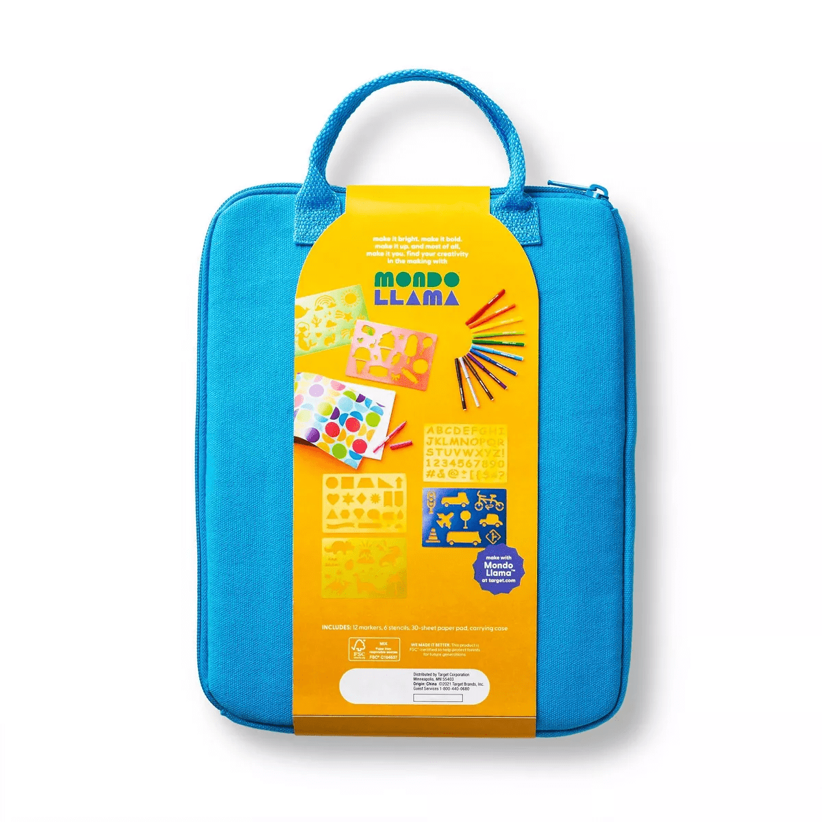 20Pc Super Sketches Stencil Set - Mondo Llama™ - Image 3