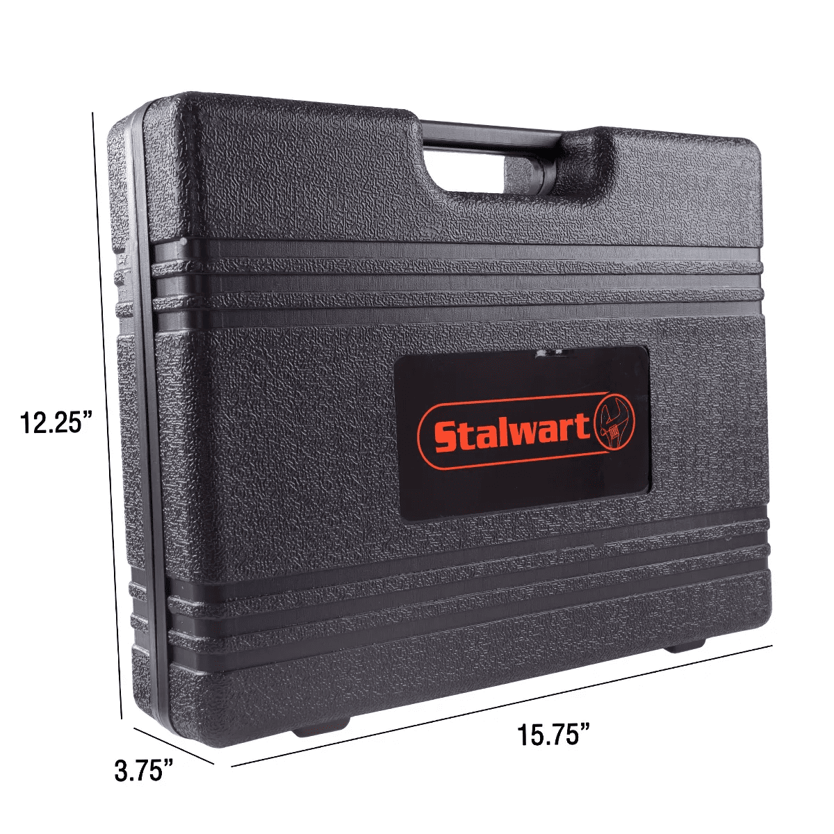 Stalwart 74-Piece 12V Cordless Drill and 3.6V Screwdriver Set with Case - Image 4