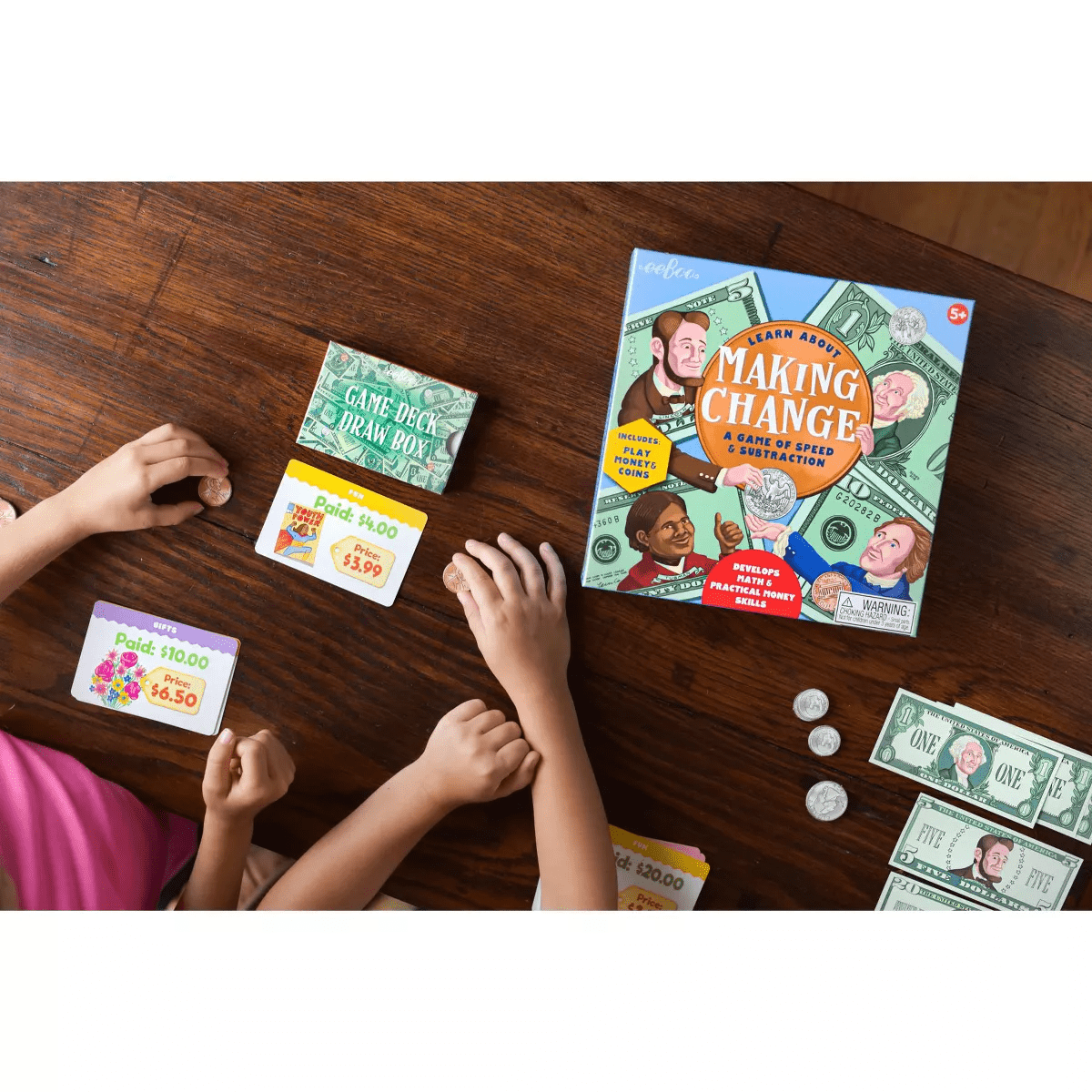 Eeboo Learn about Making Change Game - Image 6