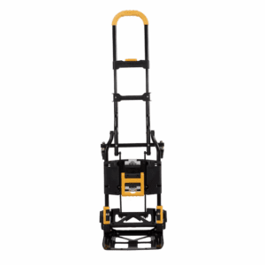 300-Lbs. Capacity 4 -Wheel Black Steel Convertible Hand Truck