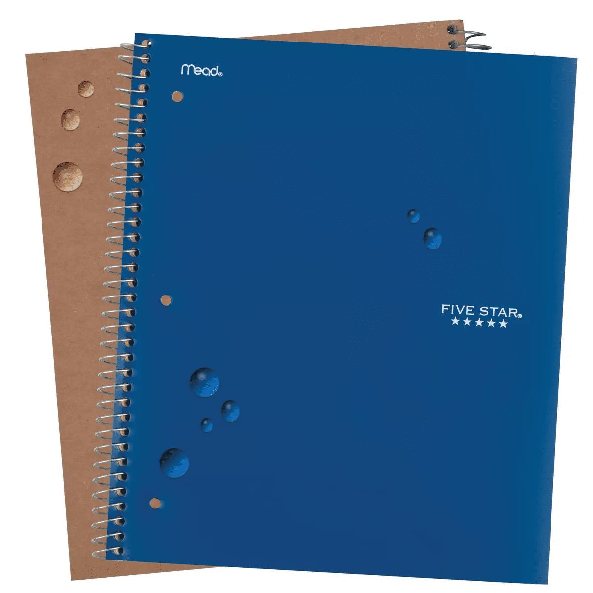 Five Star 1 Subject 100Pg College Ruled Spiral Notebook (Colors May Vary): School Supplies, Perforated, 3 Hole Punched - Image 5