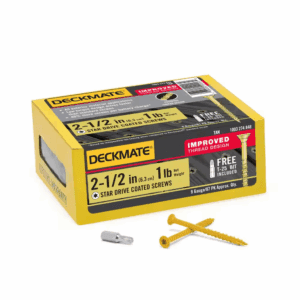 #9 X 2-1/2 In. Tan Star Flat-Head Wood Deck Screw (1 Lb. / 87-Piece)