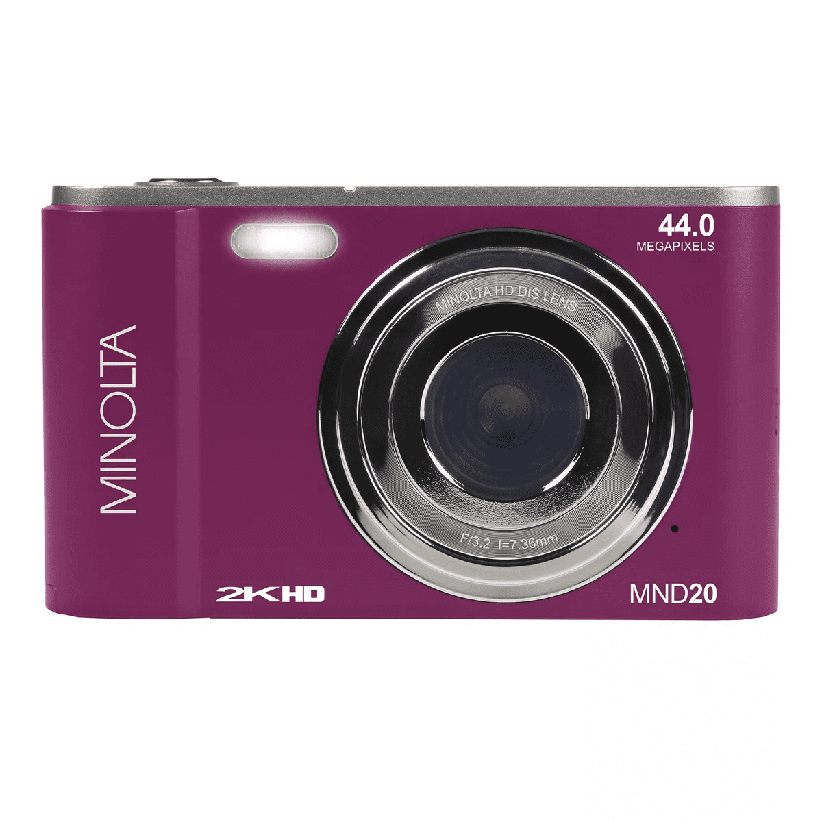 Minolta® MND20 16X Digital Zoom 44 MP/2.7K Quad HD Digital Camera - Image 12
