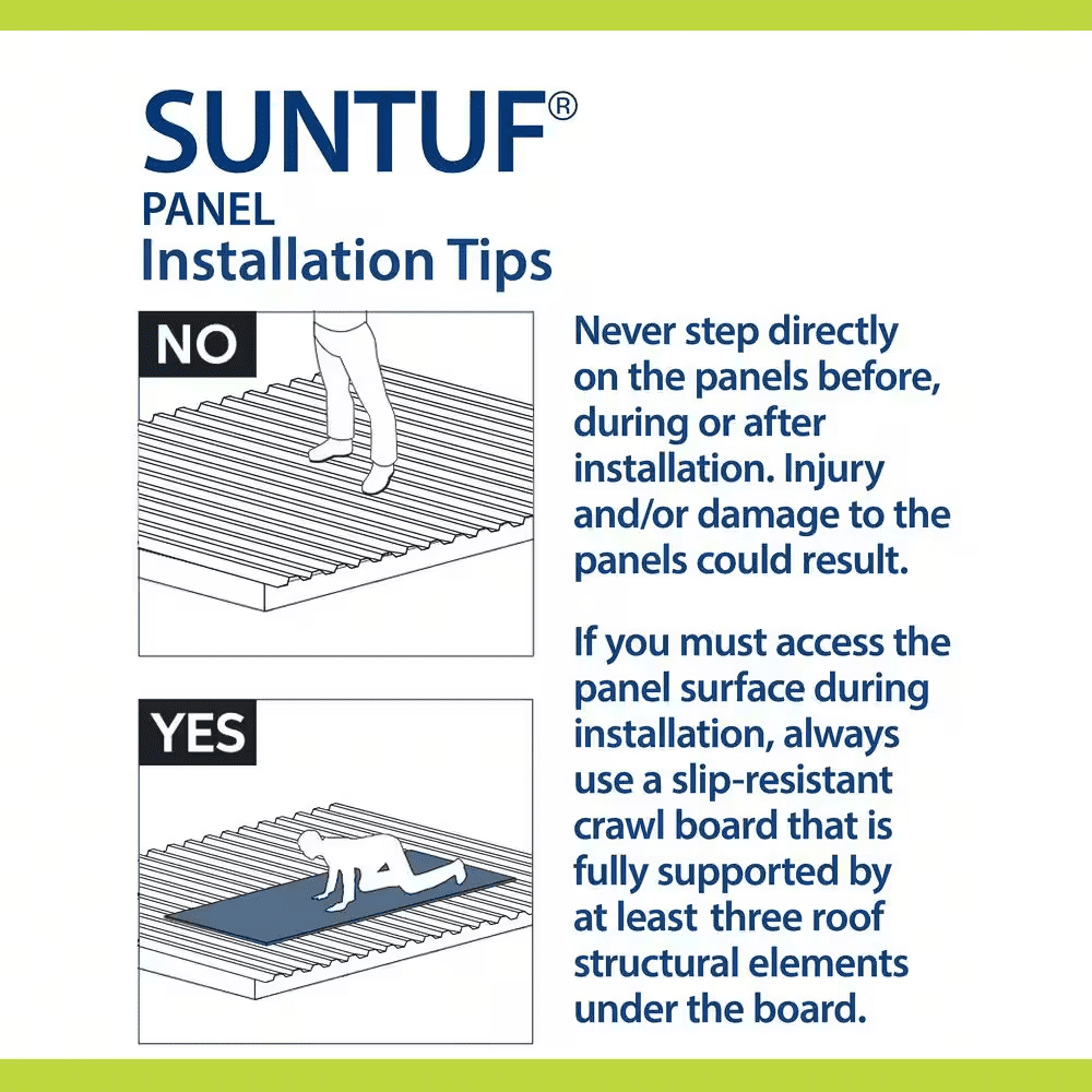 26 In. X 6 Ft. Corrugated Polycarbonate Roof Panel in Gold - Image 8