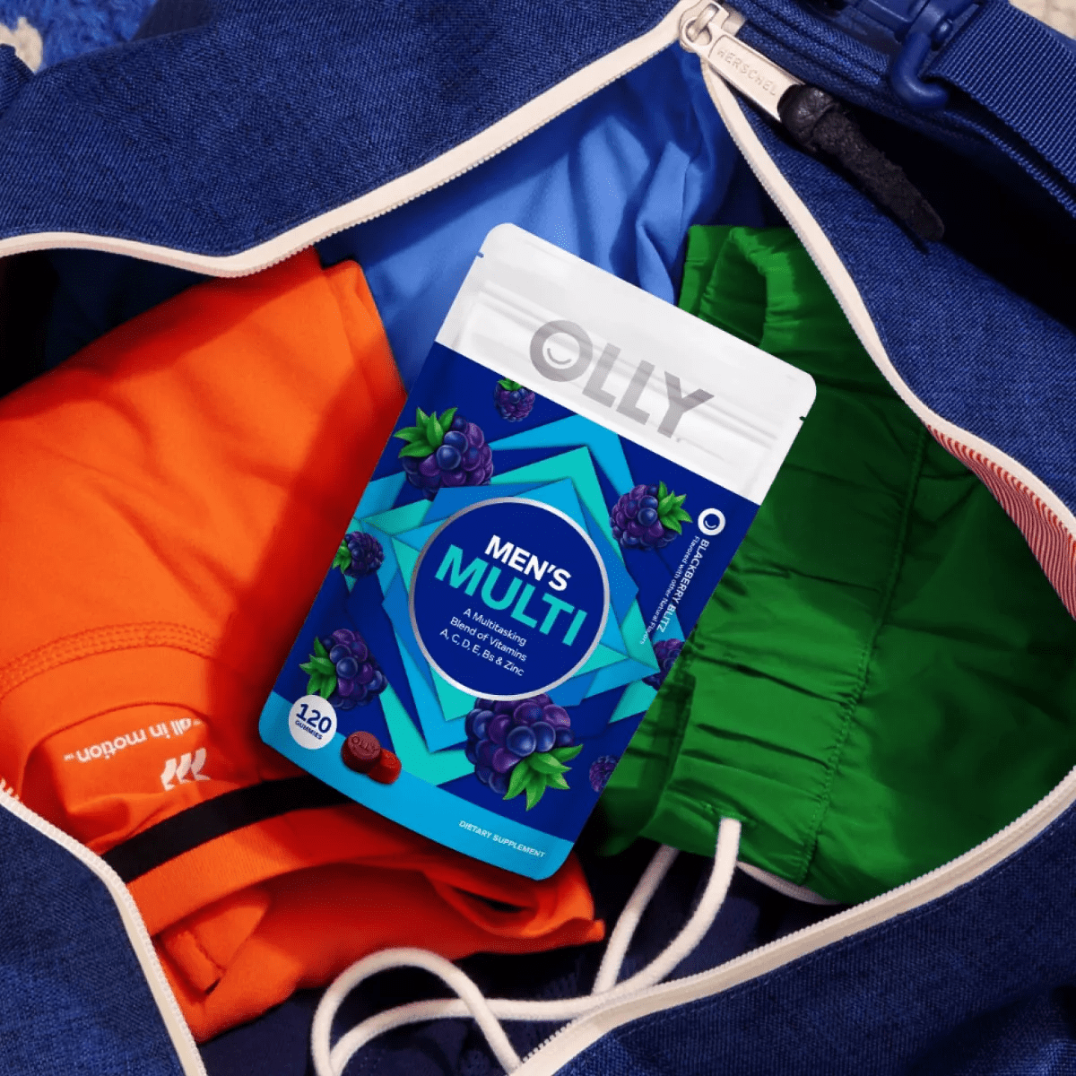 OLLY Men'S Multivitamin Gummy - Blackberry Blitz - Image 3